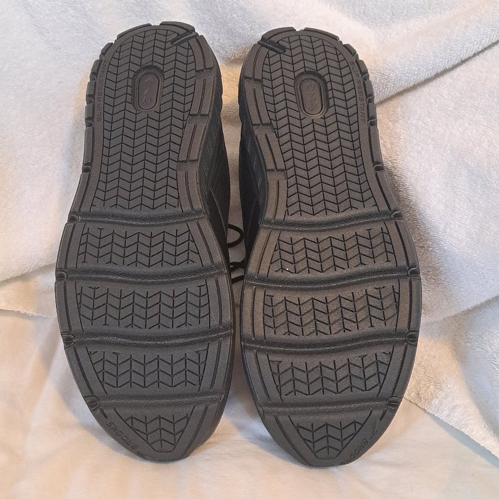 Brooks Addiction 2 Men's 13 Wide (2E) Brand New Black Lace Up Walking Shoe - Picture 7 of 7